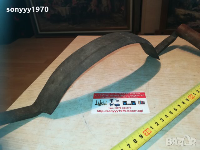 античен инструмент 50см за две ръце 1802211833, снимка 3 - Антикварни и старинни предмети - 31867702
