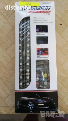 LED ленти за осветление на кола 4 бр.