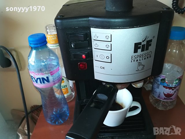 кафемашина с ръкохватка и цедка, снимка 7 - Кафемашини - 29767664