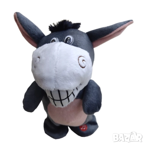 плюшена играчка Марко Магарето, което ходи и говори 