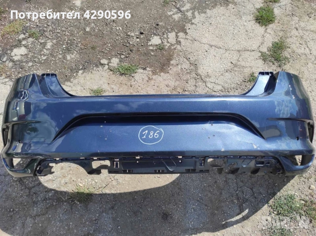 Задна броня за Renault Megane седан след 2016г. 850227725R / Рено Меган 
