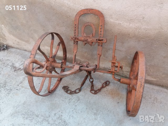 уникален колесар, теглич от каруца , снимка 14 - Антикварни и старинни предмети - 36974708
