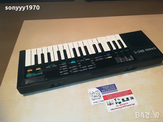 ПОРЪЧАНО-CASIO SK-1 JAPAN-ВНОС SWITZERLAND, снимка 17 - Синтезатори - 29247117