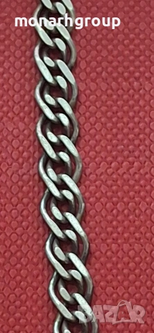 Сребърна верижка, снимка 3 - Колиета, медальони, синджири - 54063566