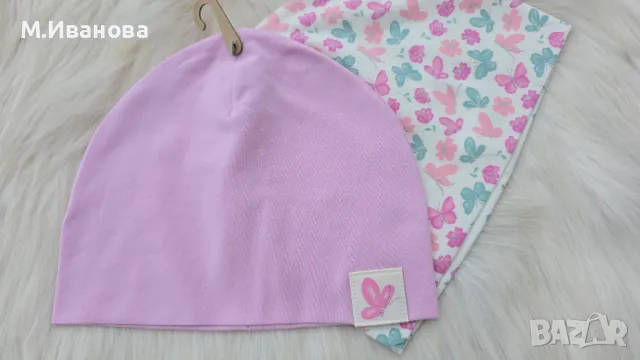 Детски шапки пролет/есен, снимка 6 - Шапки, шалове и ръкавици - 49585974