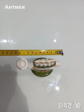 Порцеланов свещник Goebel стар, снимка 4 - Статуетки - 52493108