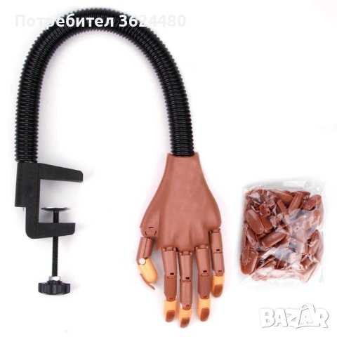  ръка за маникюр със 100 бр. нокти, снимка 13 - Други - 40419675