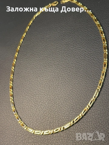 Златен Ланец ЧИСТО НОВ синджир  златно ланче 14 к 585 gold zlato zlatni lanec lance , снимка 3 - Колиета, медальони, синджири - 53375455