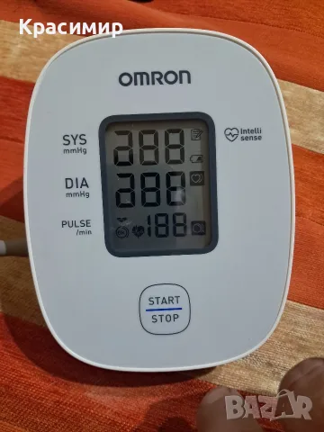 Автоматичен апарат за кръвно налягане Omron M2 Basic, снимка 2 - Уреди за диагностика - 55981903