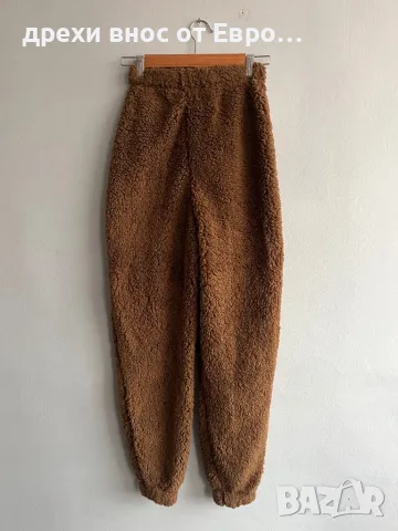 MISSGUIDED кафяв топъл панталон XXS