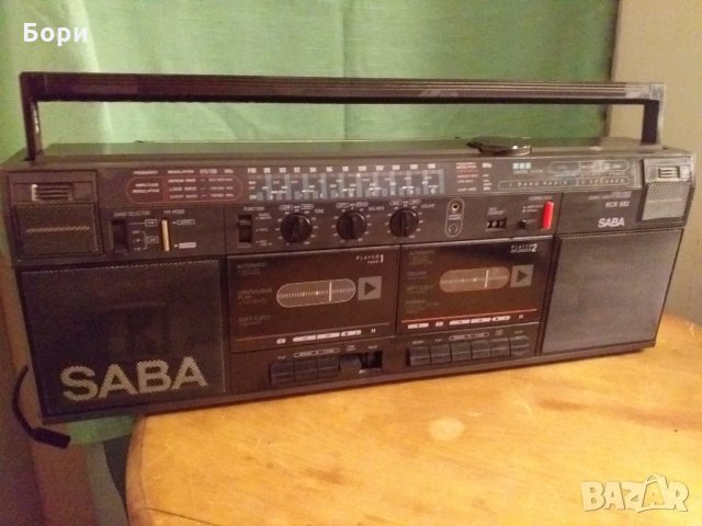 Касетофон SABA, снимка 2 - Радиокасетофони, транзистори - 31894533