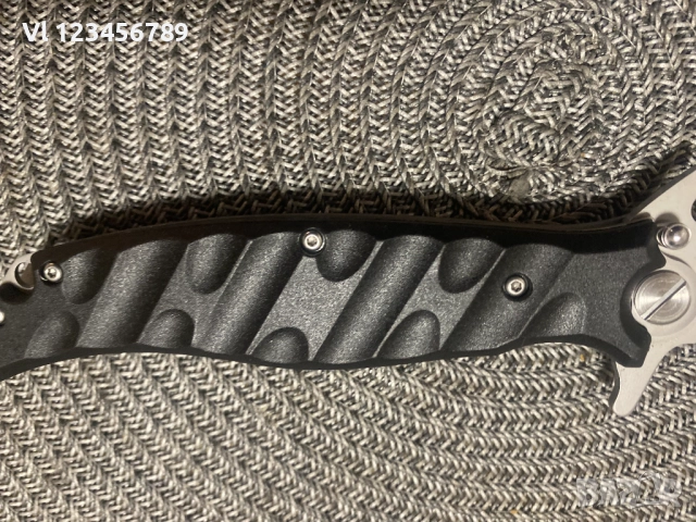 Руски сгъваем нож НОКС Финка-С, дизайн А.Бирюков - ЧЕРЕН, снимка 3 - Ножове - 52447436