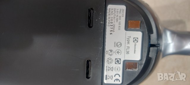 Прахосмукачка Electrolux rapido 3,6V, снимка 5 - Прахосмукачки - 39375578