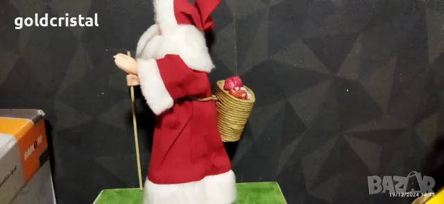 Стара кукла дядо мраз за под елхата , снимка 5 - Антикварни и старинни предмети - 38968961