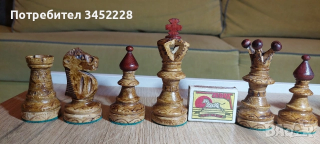 фигури за шах дърворезба големи за ценители , снимка 7 - Шах и табла - 53233583