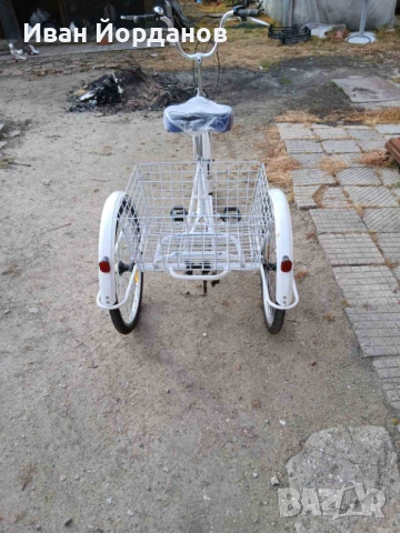 Триколесен Велосипед Триколка 24 цола 6 скорости, снимка 3 - Велосипеди - 54151080