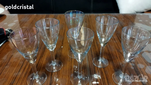 ретро стъклени чаши чашки , снимка 2 - Антикварни и старинни предмети - 34349843