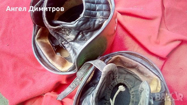 Две ретро моторджийски каски, снимка 10 - Антикварни и старинни предмети - 37926180