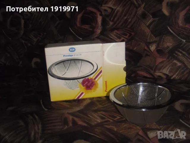 стъклена купа, кана за вода,  стъклени чинии, снимка 2 - Прибори за хранене, готвене и сервиране - 49791477