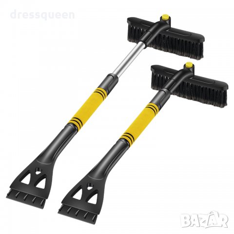 2833 Стъргалка за лед с четка с телескопична дръжка, снимка 3 - Аксесоари и консумативи - 30531411