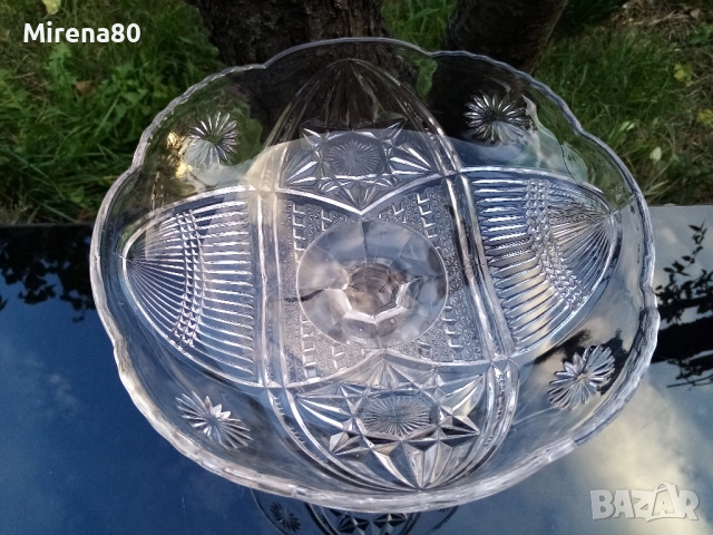 Фруктиера ретро стъкло, снимка 2 - Други - 52280875