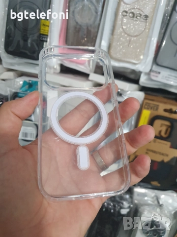 iPhone 17, Air ,17 Pro ,17 Pro Max Acrylic Magsafe Case, снимка 9 - Калъфи, кейсове - 51726275