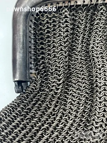 Антична метална чантичка сребро и алпака, снимка 8 - Колекции - 49206272