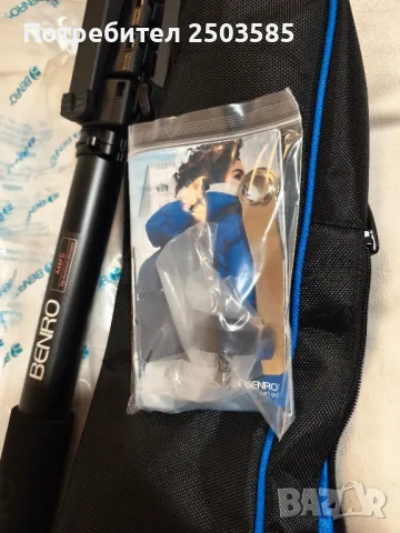 Монопод Benro A48FD, снимка 11 - Чанти, стативи, аксесоари - 50396227