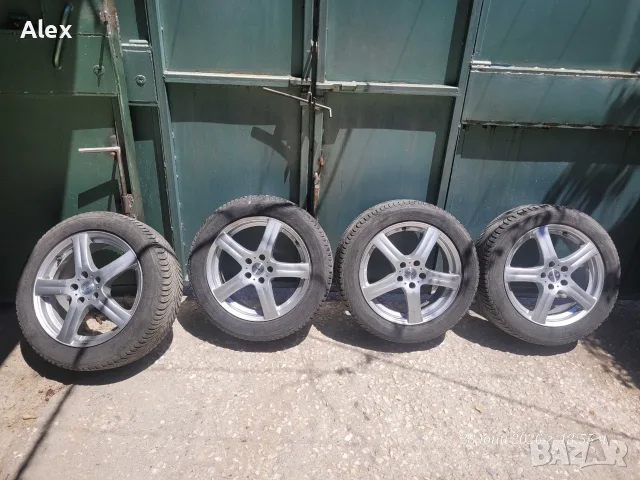 Джанти с гуми Michelin  17 цола смъкнати от Пежо. 7J  x  17   H2     , снимка 2 - Гуми и джанти - 56074523