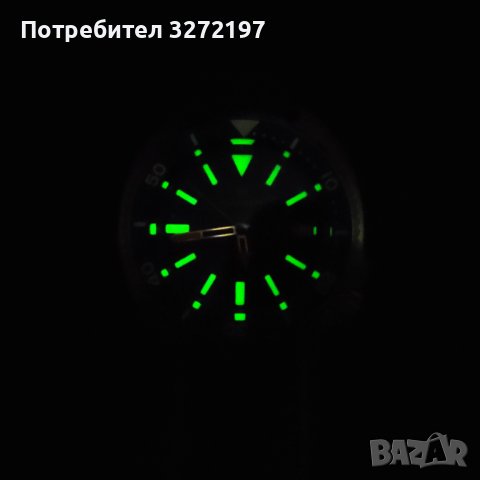 PARNSPRE автоматичен часовник за гмуркане, 300 M, стъкло сапфир, японски мехнизъм NH35A, снимка 3 - Мъжки - 40692719