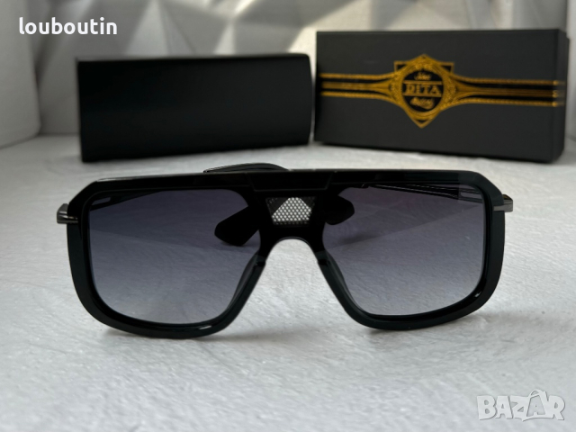 Dita 2023 мъжки слънчеви очила маска 4 цвята черни прозрачни, снимка 4 - Слънчеви и диоптрични очила - 44749850