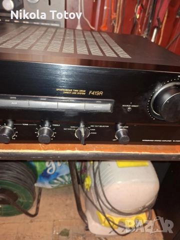 Продава се усилвател Sony TA-F419R., снимка 4 - Ресийвъри, усилватели, смесителни пултове - 52978427
