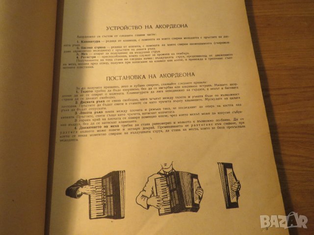 Аз уча акордеон Школа Самоучител 24 -120 баса Георги Наумов - Научи се сам да свириш на акордеон- из, снимка 5 - Антикварни и старинни предмети - 40792399