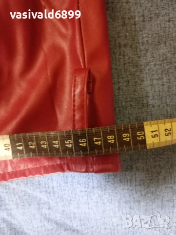 Дамско кожено яке , снимка 8 - Якета - 53905448