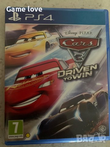 Cars 3 PS4 Disney Pixar cars 3 PlayStation 4