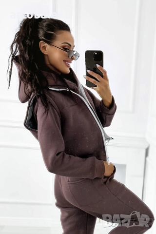 Дамски зимен комплект от 3 части анцуг Kaya, 6цвята , снимка 4 - Спортни екипи - 52817355