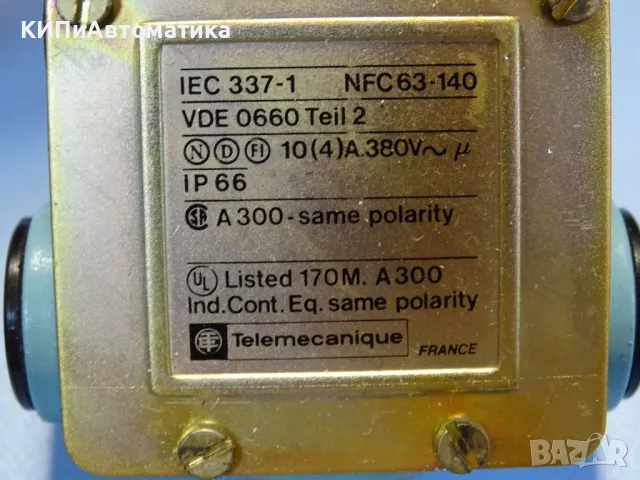 краен изключвател Telemecanigue XCK-M106 Limit Switch 380VAC, снимка 3 - Резервни части за машини - 48767695