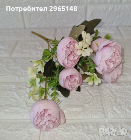 Изкуствени текстилни цветя, снимка 4 - Изкуствени цветя - 44745161