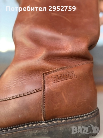 Класически ловни кожени ботуши модел Meindl , снимка 7 - Екипировка - 52956734