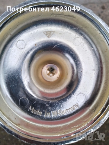 Немски посребрен свещник BMF, снимка 7 - Антикварни и старинни предмети - 52366316