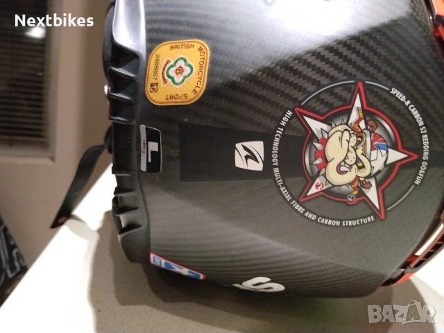 Shark carbon speed -R каска мотоциклет, снимка 5 - Аксесоари и консумативи - 54072203