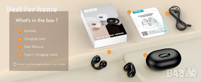 Безжични слушалки Bluetooth 5.3, спортни слушалки, снимка 9 - Bluetooth слушалки - 47446143