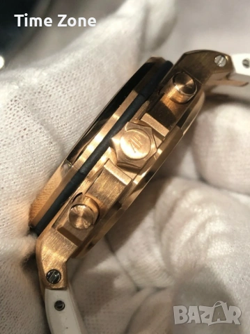 Audemars Piguet Royal Oak Offshore 37mm Rose Gold White Diamond Дамски Различни Цветове, снимка 5 - Дамски - 54047386