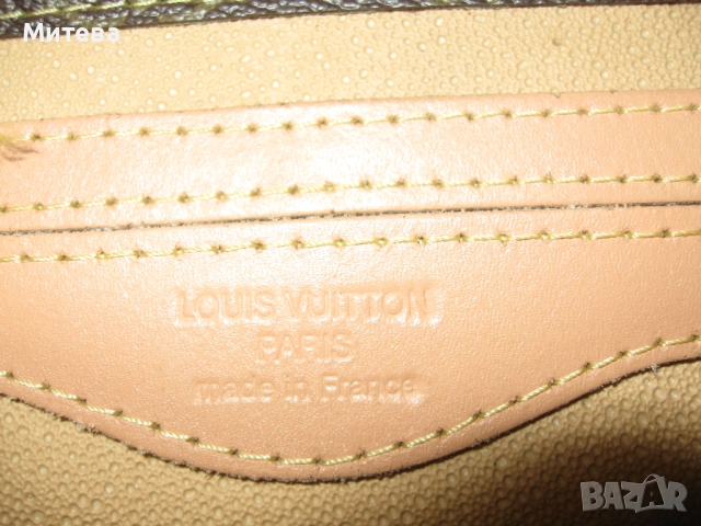 Louis Vuitton дамска раница естествена кожа, снимка 6 - Раници - 52591427