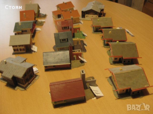 Сгради за Макет в Мащаб Z, 1:220,  употребявани № 040820 - C, снимка 4 - Колекции - 29683419