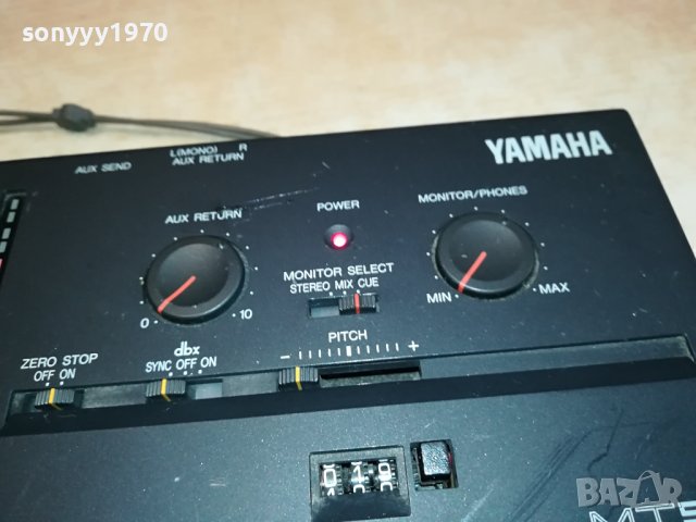 YAMAHA MT-50 MADE IN JAPAN-ВНОС SWISS 0110231725LK, снимка 7 - Ресийвъри, усилватели, смесителни пултове - 42388718