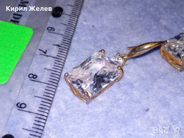 РАЗКОШНИ СКЪПОЦЕННИ БРОНЗОВИ РЕТРО АРТ ОБЕЦИ с ЮВЕЛИРНО ФАСЕТИРАН ЧИСТ ПЛАНИНСКИ КРИСТАЛ 37039, снимка 11 - Антикварни и старинни предмети - 39953005