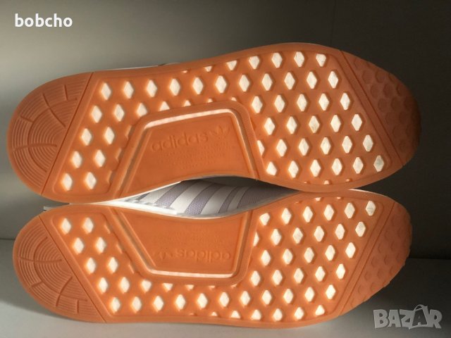 Adidas NMD R1 Boost Primeblue Sneaker White Running Shoes GZ9260 Men's , снимка 8 - Маратонки - 39986691