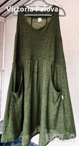 Луксозна рокля DEERBERG 100% мерино вълна 