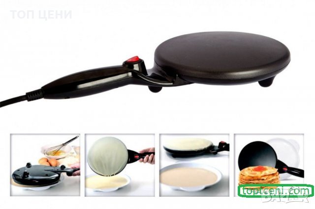 Електрически тиган за палачинки Ютайл, снимка 2 - Съдове за готвене - 30000284